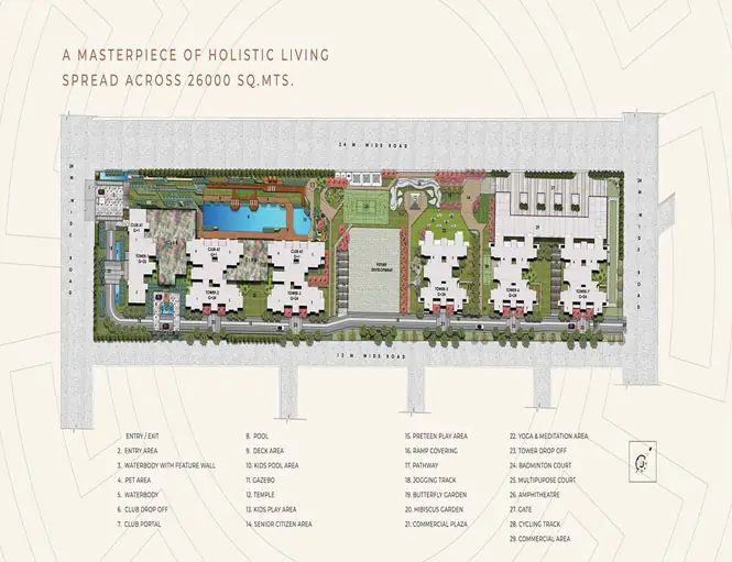 Ace Hanei Site Plan